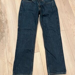 Levi's Men's Deep Indigo Straight Jeans